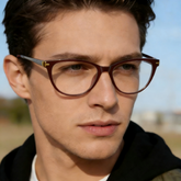 Fable_LS231 Modern Cat Eye Prescription Eyeglasses – Custom Lenses for Myopia & Presbyopia, Premium Unisex Frames